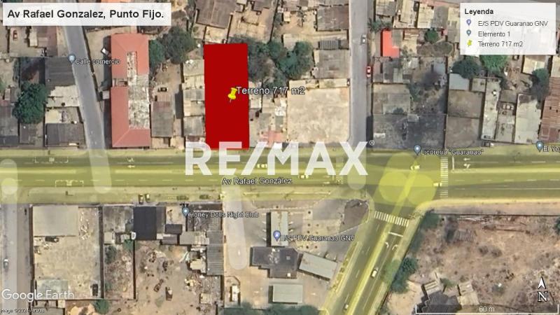 En Venta Terreno y Parcela Av Rafael Gonzalez, Punto Fijo, Falcón, VEN.