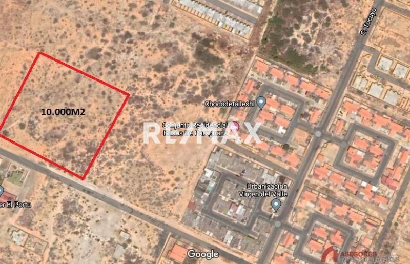 En Venta Terreno y Parcela Calle Bucaral, Urb. Brisamar, Punto Fijo, Carirubana, Punta Cardón, Falcón, VEN