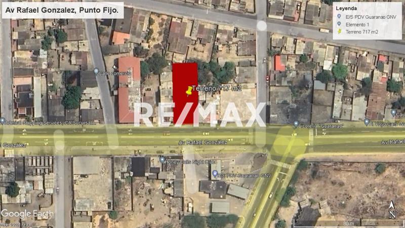 En Venta Terreno y Parcela Las Adjuntas, intercomunal Ali Primera, Punto Fijo, Municipio Carirubana del Estado Falcón, VEN