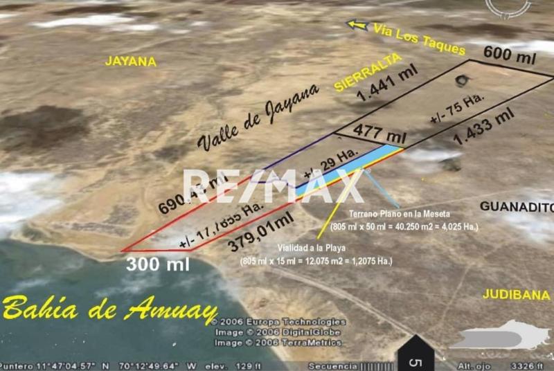 En Venta Terreno y Parcela Calle Girardot, Centro, Punto Fijo, Falcón, 4102, VEN