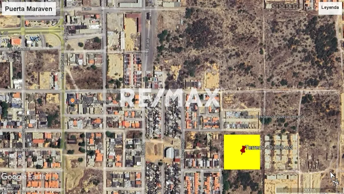 En Venta Terreno y Parcela Urbanización España, Puerta Maraven.