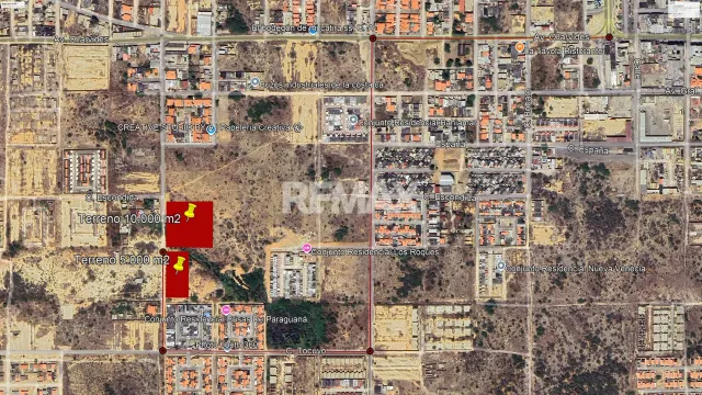 En Venta Terreno y Parcela Calle Casigua, Brisamar, Cardón, Falcón, 4154, VEN